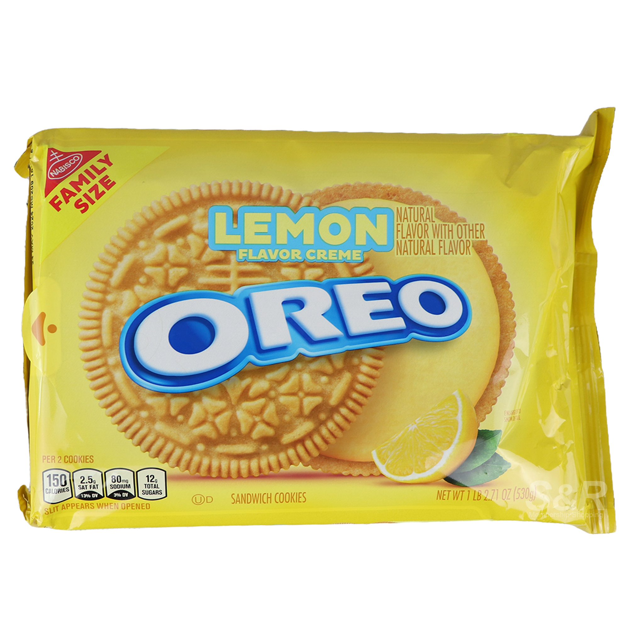 Oreo Birthday Lemon Flavor Sandwich Cookies 530g Oreo Birthday Lemon Flavor Sandwich Cookies 530g